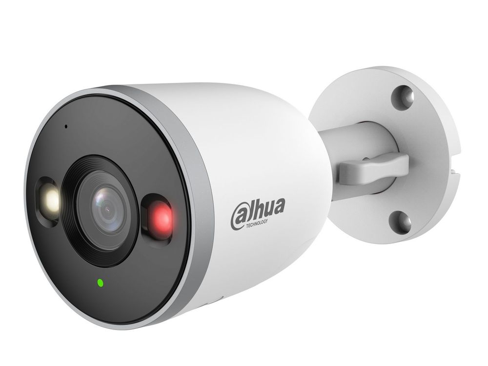 Camera supraveghere Wi-Fi 6 Dahua IPC-F5D-IL-0280B, 5MP 2K, Smart Dual Light 30m, Detectie miscare AI, microfon, slot micro SD, Bluetooth, ONVIF, IP67