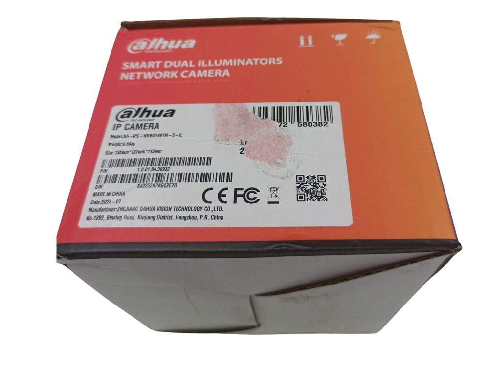 [RESIGILAT] Camera de supraveghere IP, WizSense, 2MP, 2.8 mm, Iluminare duala 30m, Microfon, MicroSD, PoE, Dahua IPC-HDW2249TM-S-IL-0280B-R1