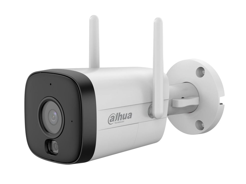 Camera Wi-Fi Dahua IPC-HFW1539DTK1-SAW-IL-0280B, 2MP, IR 30m, microfon, slot microSD, metal, IP67