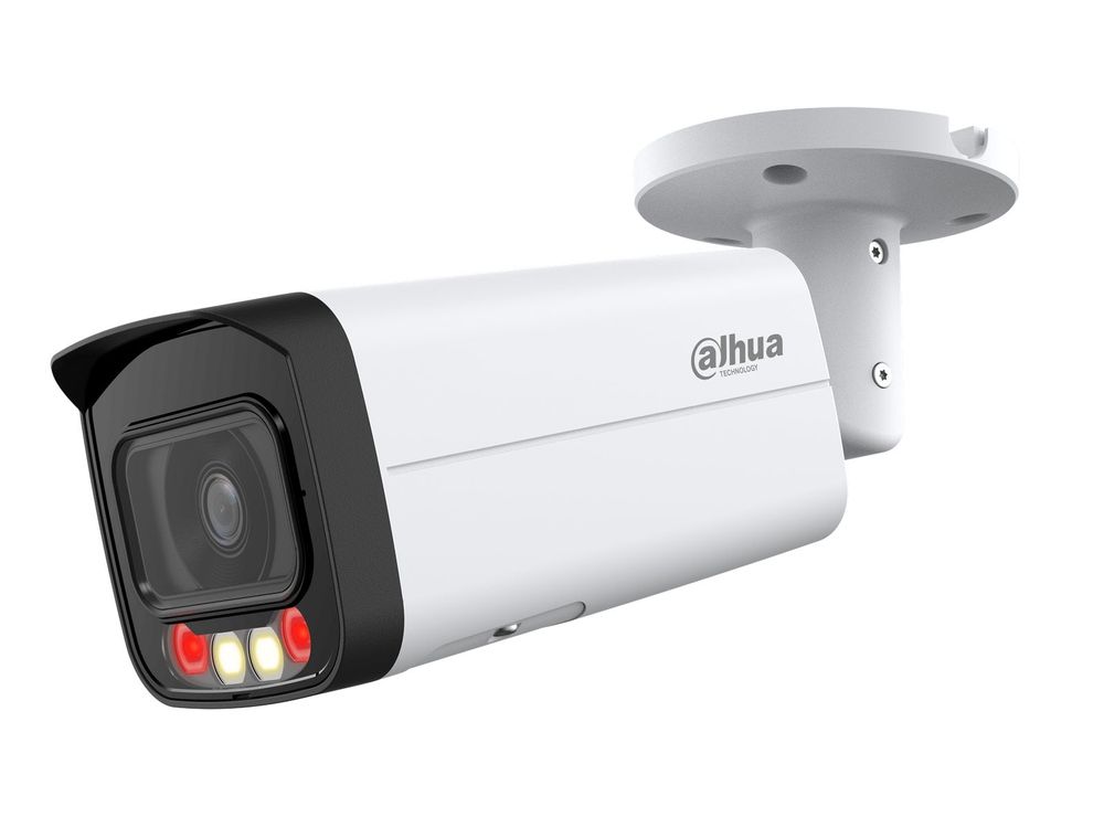 Camera IP Dahua WizSense 4MP, 8mm, Smart Dual Light, AI om vehicul, microfon, PoE, IPC-HFW2449T-AS-IL-0800B