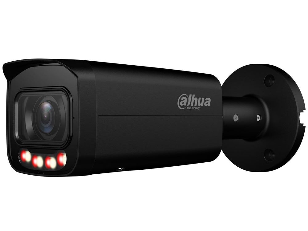 Camera supraveghere IP Dahua IPC-HFW3849T-ZAS-IL-27135-Black, WizSense, 8MP, varifocala 2.7-13.5mm, iluminare duala 60m, AI, microfon, PoE, slot microSD, IP67