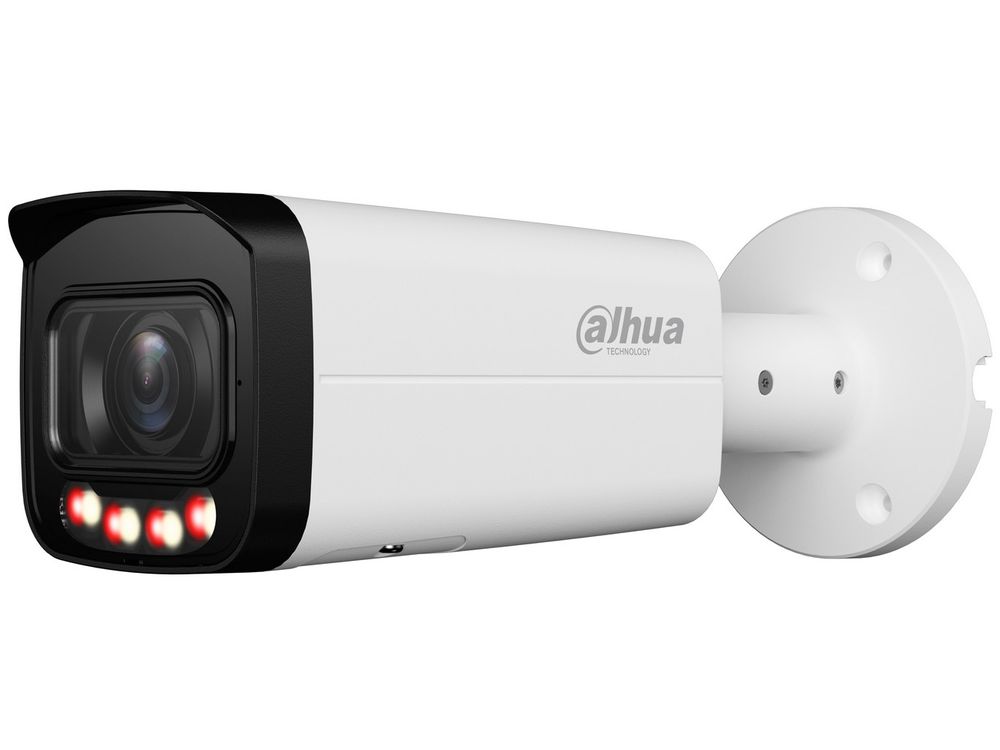 Camera supraveghere IP Dahua IPC-HFW3849T-ZAS-IL-27135, Smart Dual Light, 8 MP 4K, 2.7–13.5 mm, IR + lumina alba 60 m, AI, microfon, PoE, slot microSD, IP67