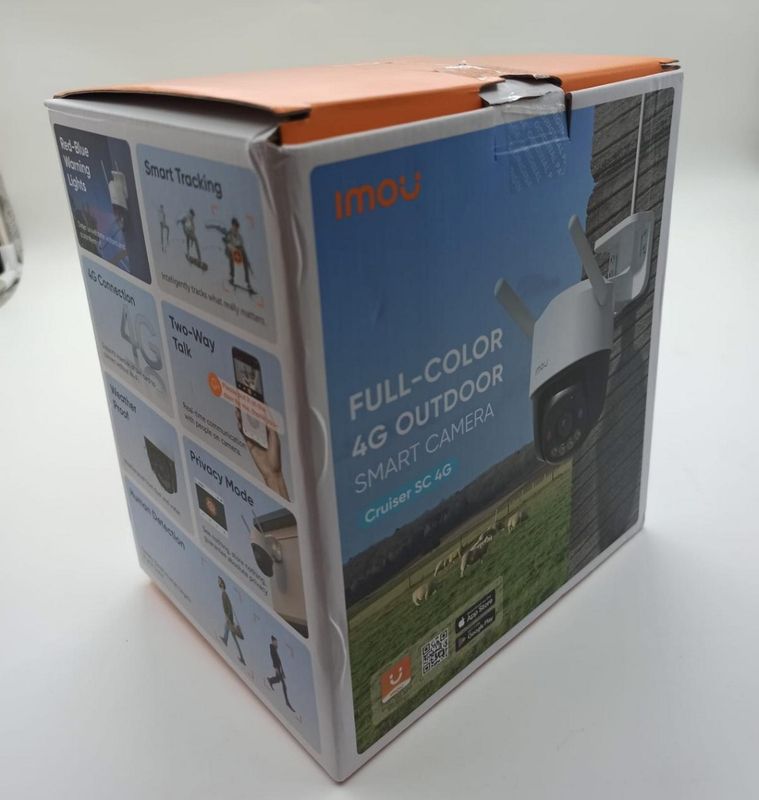 [RESIGILAT] Camera cu SIM 4G Imou Cruiser SC, 5MP 3K Full Color, Alarma AI, Iluminare Duala 30m, PT, Audio, IPC-K7FP-5H0TE-EU-R1