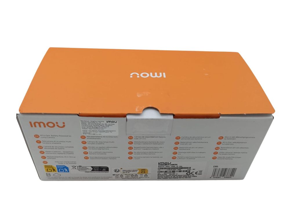 [RESIGILAT] Camera Imou Cell 3C IPC-K9DCP-3T0WE-V2-R1, Wi-Fi, 3MP QHD,  2.8mm, panou solar, baterie, IR 15m, PIR, microfon + difuzor, IP66