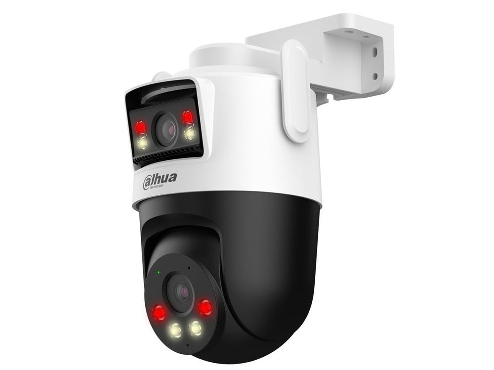 Camera Wi-Fi Dahua IPC-P3D-3F-PV, 3+3MP, Iluminare duala 50m, Alarma, Audio bidirectional, Slot microSD, Rotire si inclinare, Detectie AI, IP66