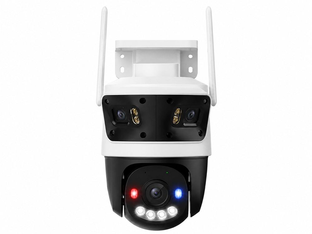 Camera supraveghere Imou Cruiser Triple IPC-S7UP-11M0WED, 3+3+5MP, 3.6 - 6mm, Wi-Fi, iluminare duala, 8x zoom, rotire si inclinare din aplicatie, audio bidirectional, urmarire automata 2 sloturi microSD