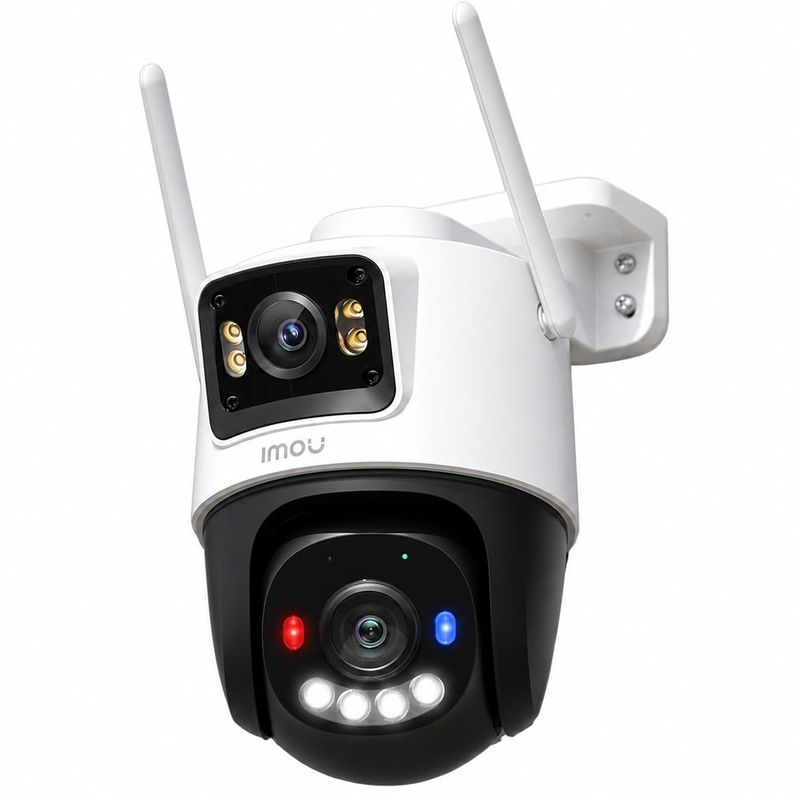 Camera cu SIM 4G Imou Cruiser Dual 2C 4G, 2 lentile, 3MP+3MP, zoom digital 8x, Iluminare duala, Audio bidirectional, Alarma, slot microSD, IPC-S7XCP-6M1TED-EU