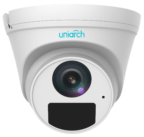 Camera Dome IP 2MP Uniarch IPC-T122-APF28, Smart IR 30m, lentila 2.8 mm, H265, PoE, ONVIF, IP67