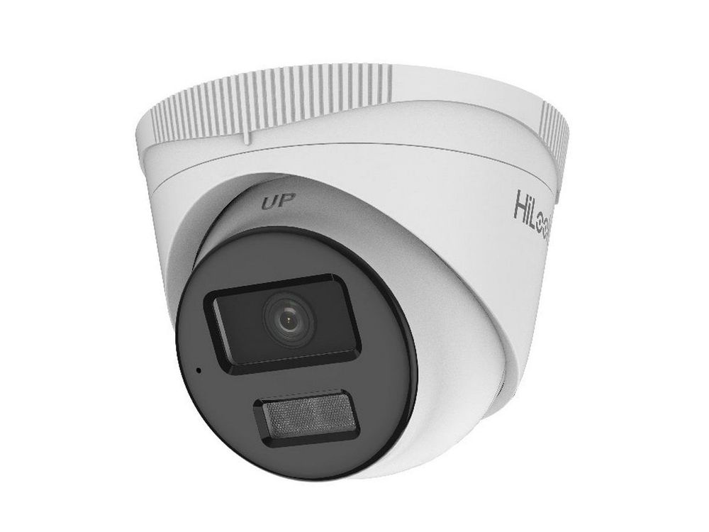 Camera supraveghere IP HiLook Hikvision IPC-T240HA-LUC, 4MP, iluminare duala, 2.8 mm, microfon, IP67, PoE
