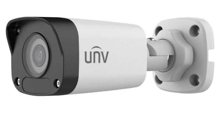 Camera bullet de supraveghere IP, 4MP, lentila 2.8mm, IR 30m, Detectare miscare, PoE, IP67, 4KV, Uniview IPC2124LB-SF28-A