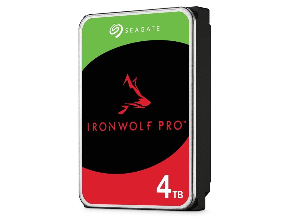 Hard Disk 4TB Seagate IronWolf Pro, 7200 RPM, CMR, NAS, ST4000NT001