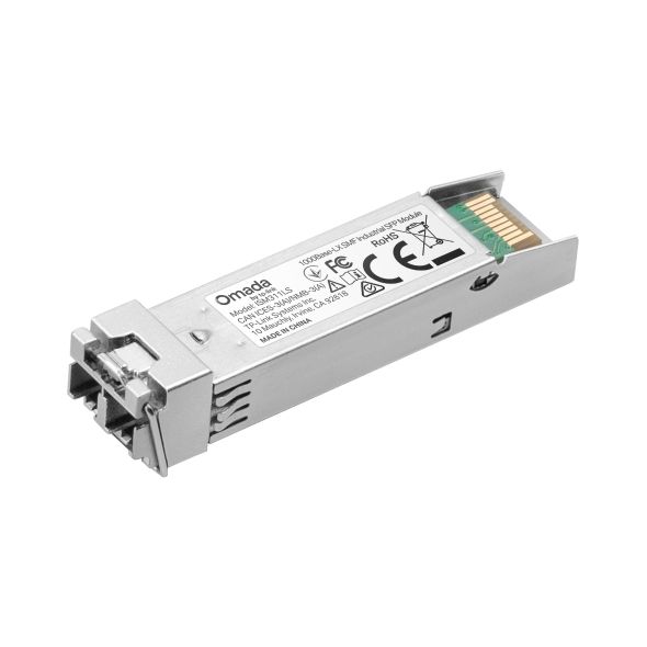Modul SFP industrial pentru fibra optica TP-Link Omada ISM311LS, 1000Base-LX, 1310nm, LC duplex, single-mode, 20km