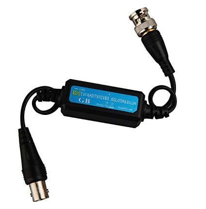 Izolator de bucla la masa pentru coaxial HD-TVI/HD-CVI/AHD/Analog CVBS, B1L