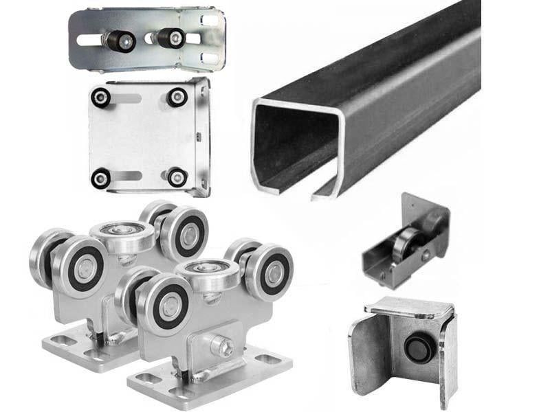 Kit feronerie autoportanta 400KG cu ghidaje suplimentare, PROMOKITC65