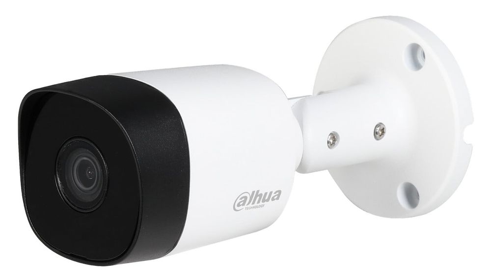 Camera exterior Dahua, 5 MP, lentila 2.8mm, IR 20m, carcasa plastic, HAC-B1A51P-0280B-S2