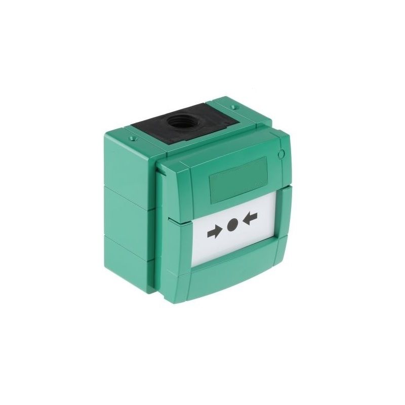 Buton conventional de alarma exterior, IP67, cu capac protectiv, W3A-G000SF-K013-11