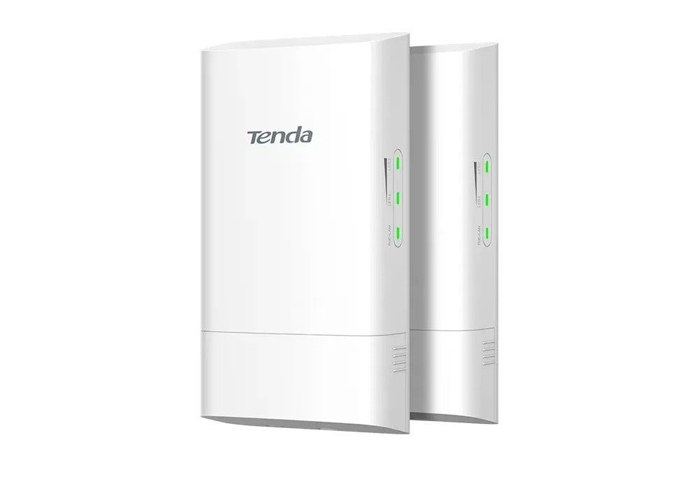 Kit Acces Point CPE wireless exterior Tenda TND-O1-5G Kit, 5GHz, 867Mbps, antena 9dBi, PoE pasiv, IP65, PtP/PtMP