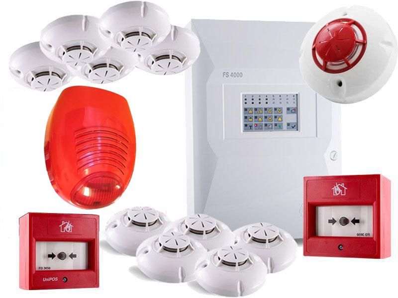 KIT ANTIINCENDIU CONVENTIONAL 10 Senzori