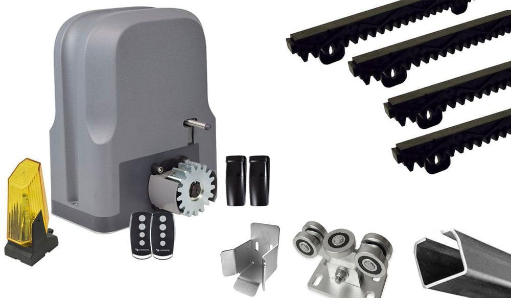 Kit automatizare poarta autoportanta in consola complet pentru 600 KG, cu motor si feronerie KITPOARTA600-FULL