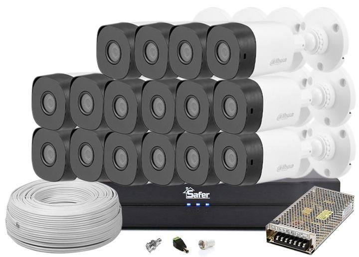 Kit de supraveghere video 16 camere exterior rezolutie 4M-N