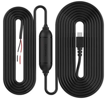 Kit hardwire alimentare camera de bord pentru MINI Pro DDPAI-A_HC22 Hardwire kit, micro USB, 12/24V-5V 1.5A, mod parcare 24H