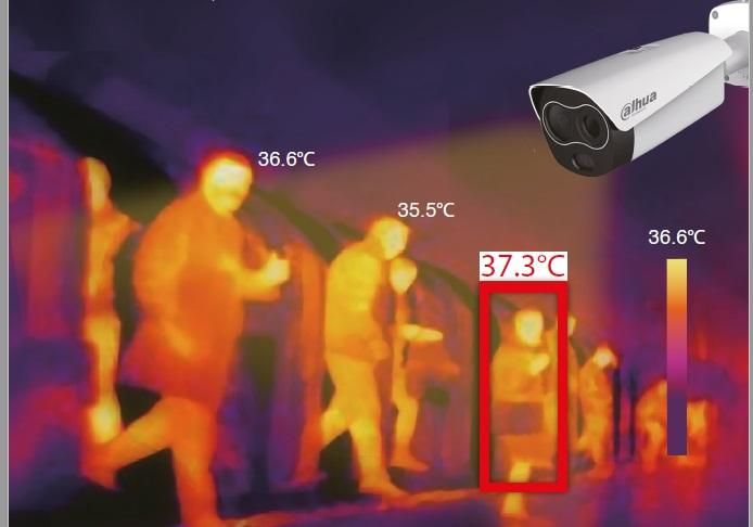 Kit pentru masurarea temperaturii umane Dahua (Febra Covid)