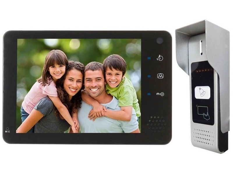 Kit videointerfon color cu control acces si stocare card SD