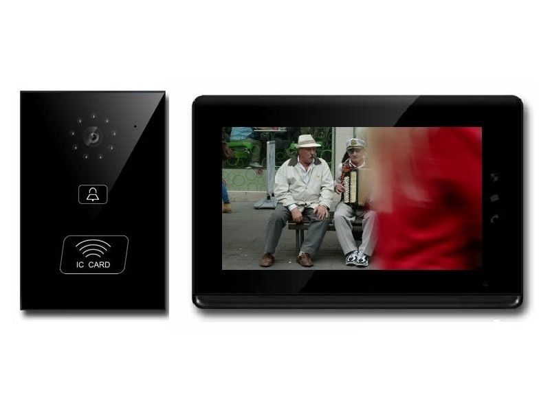 Kit videointerfon tcp/ip cu functie de alarma si supraveghere video