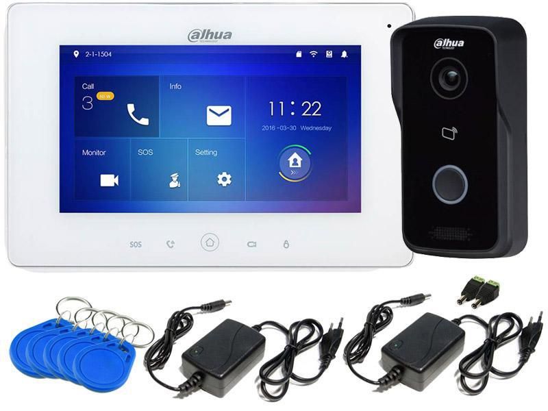 Kit videointerfon wireless IP Dahua