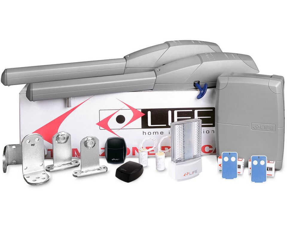 [RESIGILAT] Kit automatizare poarta batanta 2x3 Metri Life Optimo 3 Skyline, OPTIMO3 SKY-R3