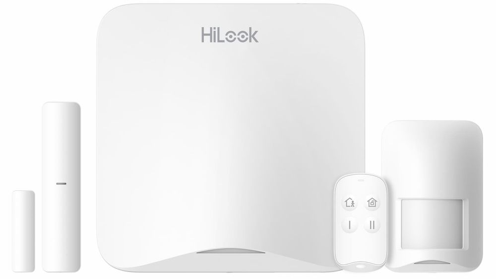 Kit sistem alarma wireless HiLook ALARM-A201P-Kit2-16WE, Wi-Fi 802.11 b/g/n, 868 MHz