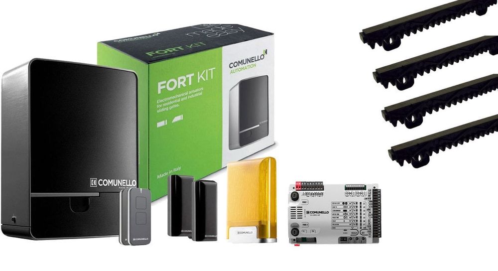 Kit automatizare Comunello Fort 500 cu accesorii si 4 metri cremaliera