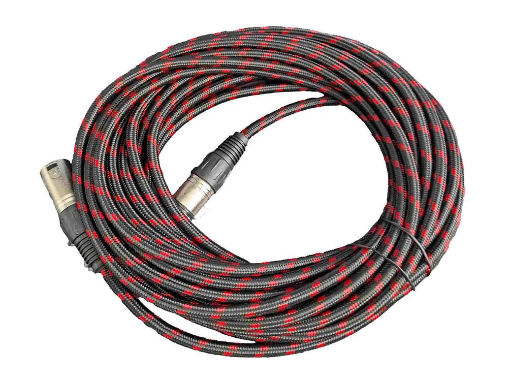 Cablu microfon XLR, mama-tata, 10m, KPO2756-10