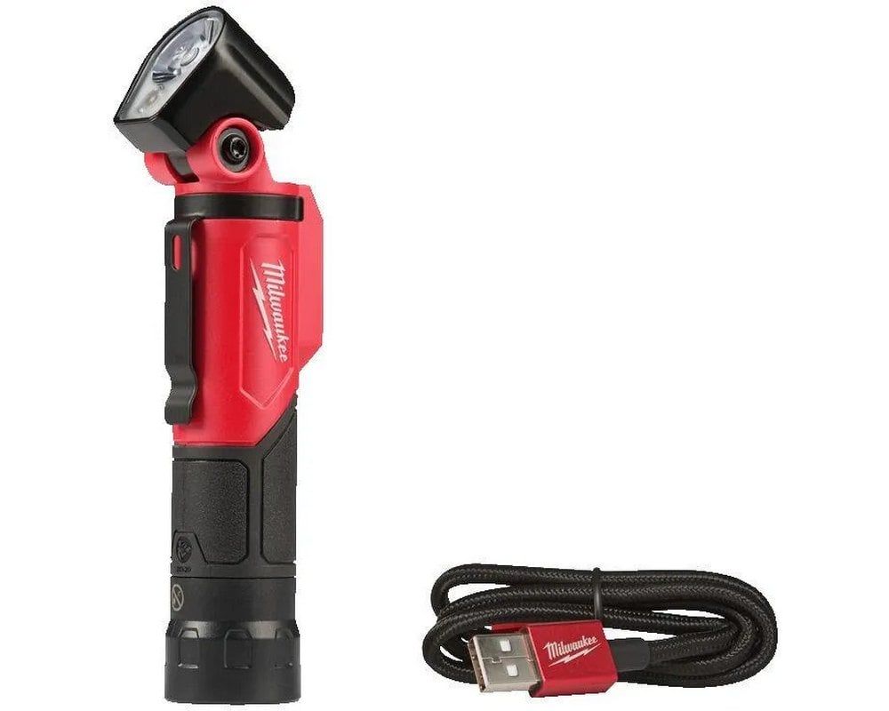 Lampa de lucru Milwaukee TRUEVIEW, 500 lumeni, model L4 PWL-301, acumulator 4V, incarcare prin cablu USB, 4933479765