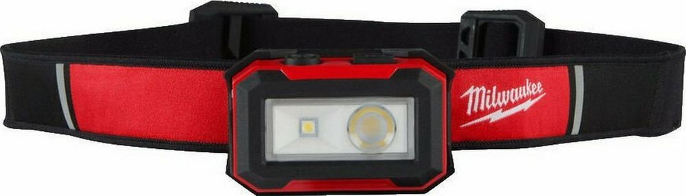 Lanterna LED pentru cap Milwaukee, model IR HL450, acumulator 4V, Incarcare prin cablu USB, IP54, 4933478587