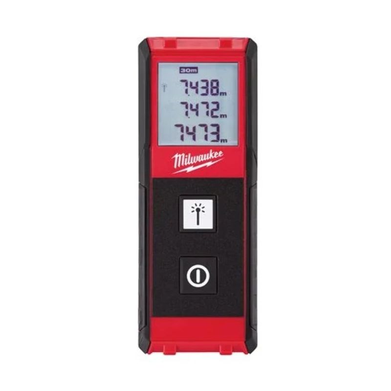 Telemetru cu laser Milwaukee LDM 30, distanta maxima 30m, 4933459276