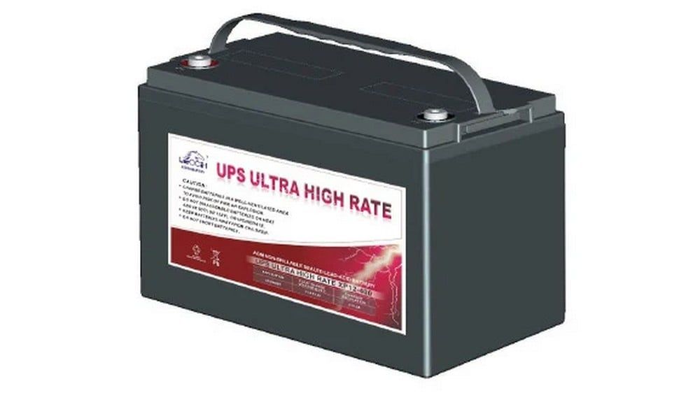 Baterie AGM pentru UPS, 12V 110Ah, terminal T8, container ABS, Leoch Xp12-400