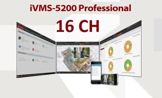Licenta Hikvision iVMS 5200 pentru 16 camere video