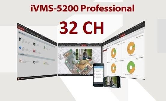 Licenta Hikvision iVMS 5200 pentru 32 camere video