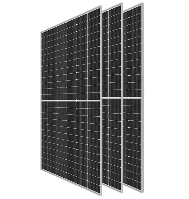 Palet cu 7 panouri solare fotovoltaice monocristaline Longi Solar, 3.18kW, LR4-72HPH-455Mx7