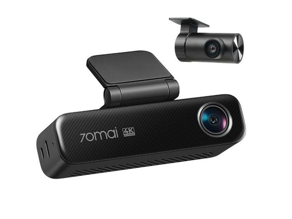 Camera auto fata spate 70mai M800-2, 4K+ 1080P, Wi-Fi, Sony Starvis 2, GPS, ADAS, HDR, monitorizare 24/7, control vocal, memorie interna