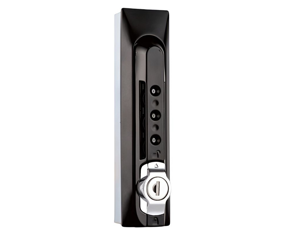 Maner cu cheie pentru rack metalic de 42U 800x1000, Safer RACK-HANDLELOCK