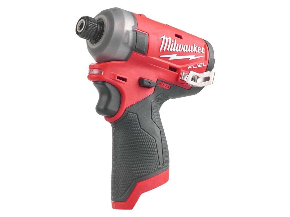 Masina de insurubat hidraulica cu impact Milwaukee M12 FQID-0 Fuel Surge, 1/4 inch Hex, 76 dB(A), fluid-drive, 3200 RPM, 4 trepte drive control, 4933464972