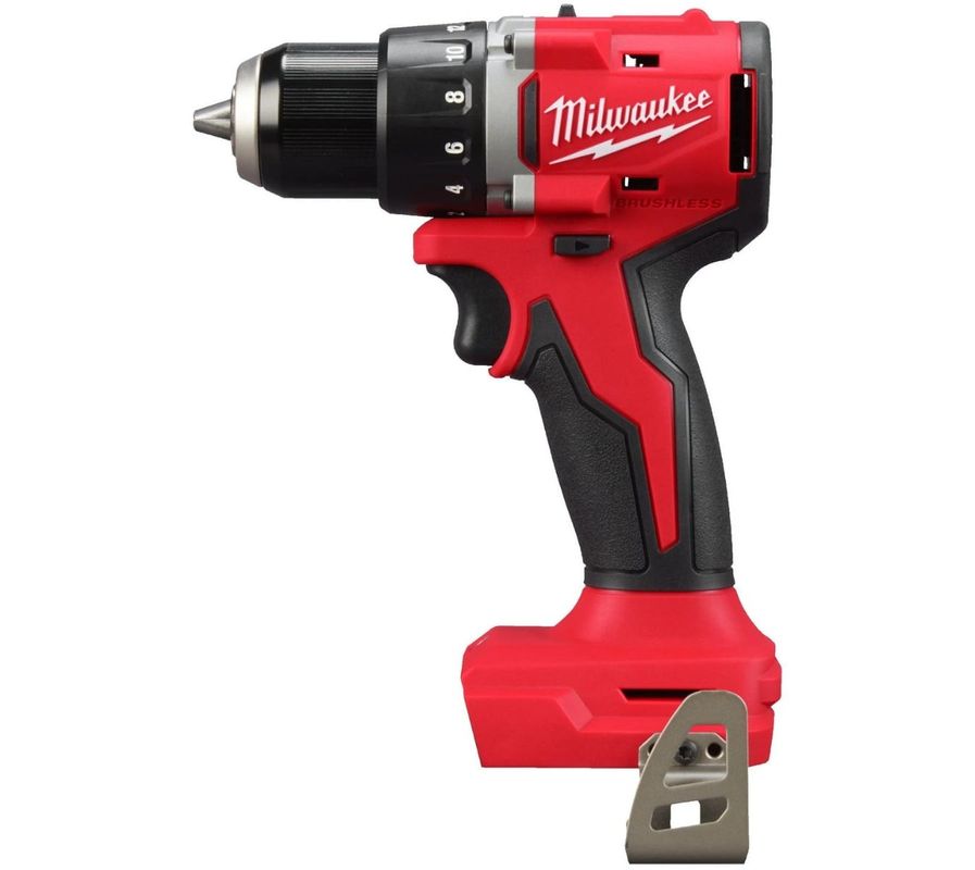 Masina de gaurit, compacta Milwaukee, motor fara perii M18, mandrina 13mm, cuplu 60.5 Nm, 4933492831