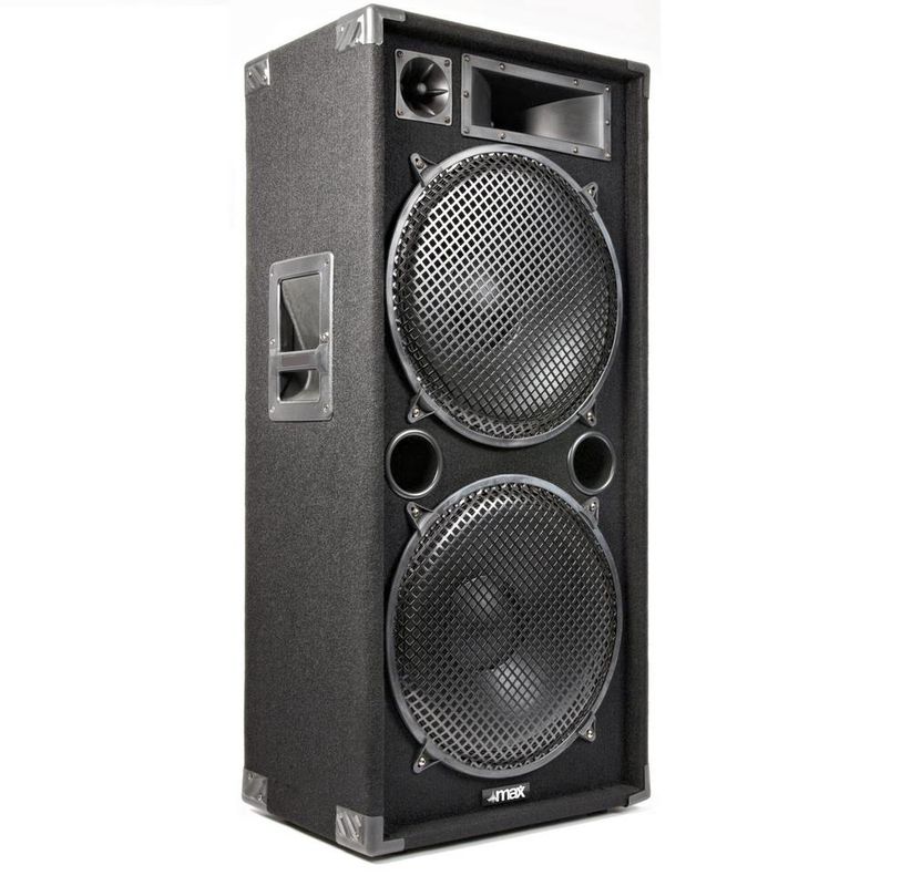 Boxa pasiva pe 3 cai, 2x15", 8 Ohm, 400W RMS, MAX215