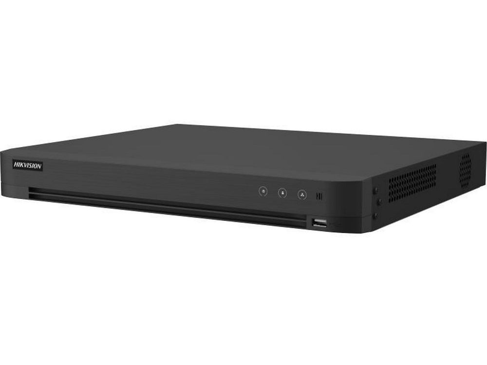 DVR 16 canale Hikvision iDS-7216HUHI-M2/PXT, AcuSense, 8MP, latime de banda 256Mbps, 2 porturi SATA