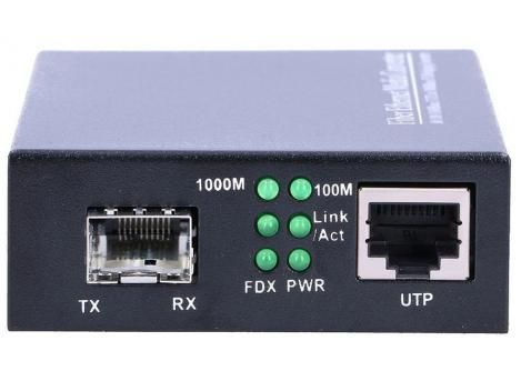 Media convertor 20KM Gigabit LAN port SFP 1000Mbps