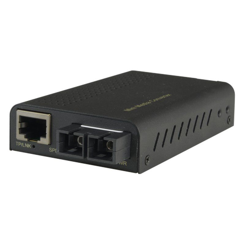 Media convertor, Gigabit, RJ45, SC duplex, MC-SC45-DM805