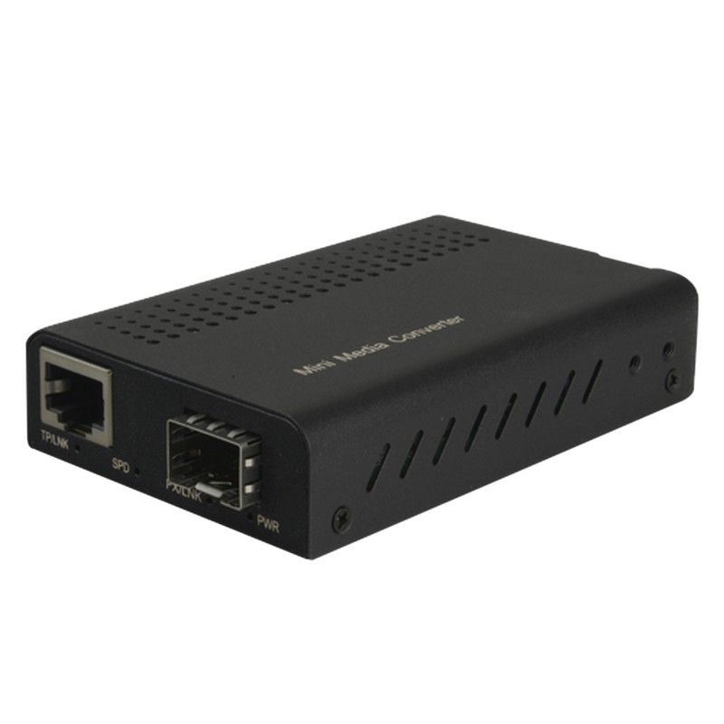 Media convertor, Gigabit, RJ45, SFP, MC-1GF-1GE