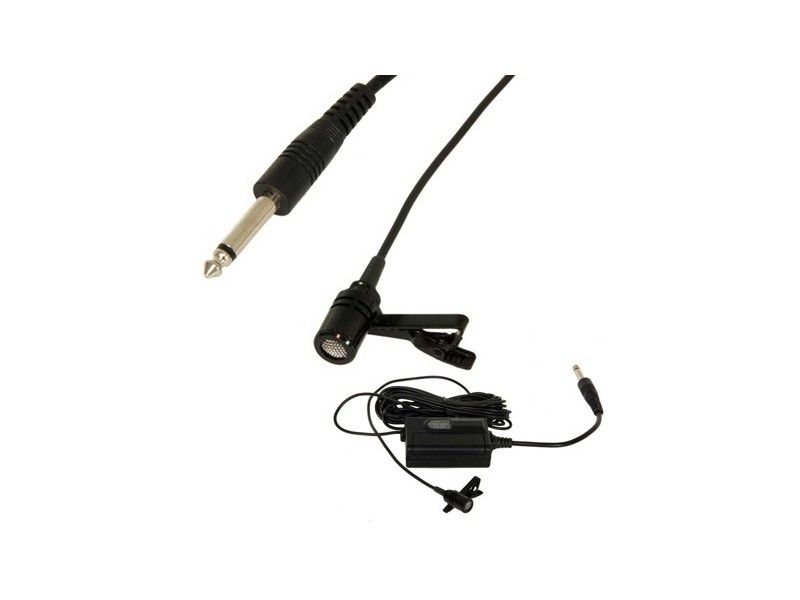 Microfon lavaliera cu condensator